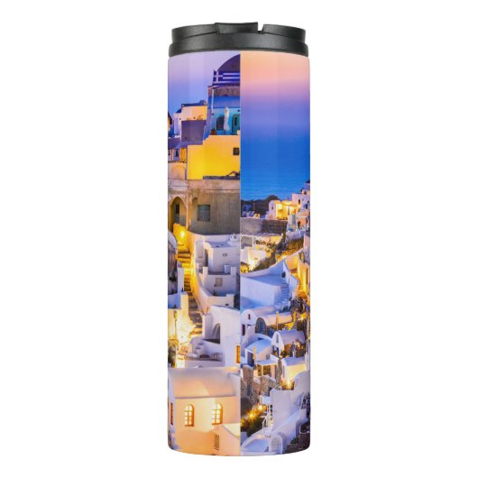 Oia Santorini Thermosbecher (Rückseite)