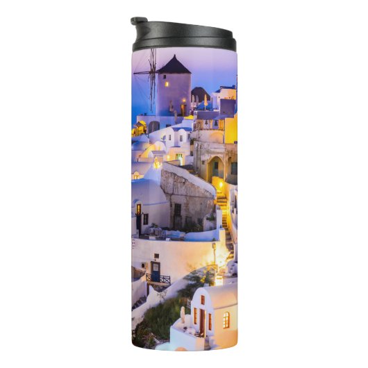 Oia Santorini Thermosbecher (Nach rechts gedreht)