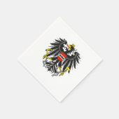Oida Austria Dialect Eagle Serviette (Ecke)