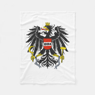 Oida Österreich Österreich Dialekt Adler Fleecedecke