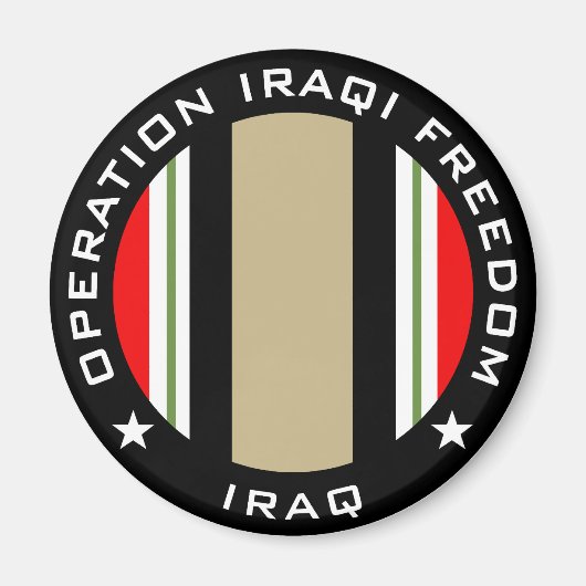 OIF Irak Magnet (Vorne)
