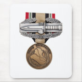 OIF Kampf-Aktions-Abzeichen Mousepad (Vorne)