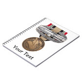 OIF Kampf-Aktions-Abzeichen Notizblock (Linke Seite)