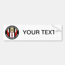 OIF - OEF mit einem Stern Autoaufkleber