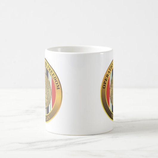 OIF (Operations-irakische Freiheit) Tasse-Papatyle Kaffeetasse (Mittel)