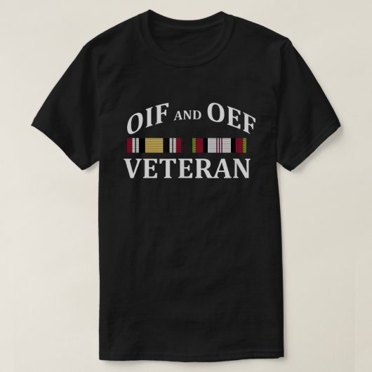 OIF und OEF Veteranentag T-Shirt (Design vorne)