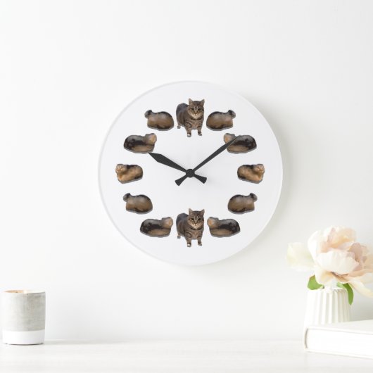 Oiia o' clock große wanduhr (Zuhause)