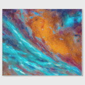 Oil painting on canvas. Abstract art background. F Geschenkpapier (Flach)