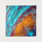 Oil Painting on Canvas. Abstract art background. F Wandteppich (Vorderseite (Horizontal))