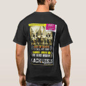 OIL RICH JAMAICA Basic Dunkel T - Shirt (Rückseite)