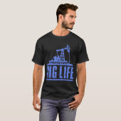 Oil Rig Men Vater Oil Field Roughneck Ripper T-Shirt (Vorne ganz)