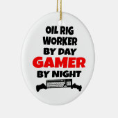 Oil Rig Worker Zombie Slayer Keramikornament (Rechts)