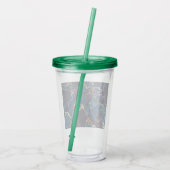 Oil Slick Acrylic Tumbler Acryltrinkbecher (Rückseite)