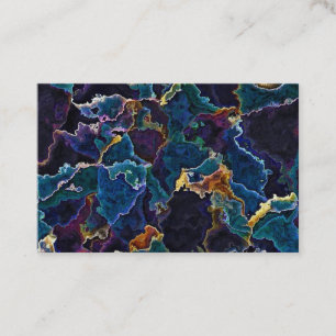Oil Slick Business Card Visitenkarte