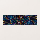 Oil Slick Business Card Visitenkarten (Außenseite Aufgefaltet)