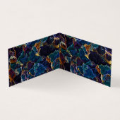 Oil Slick Business Card Visitenkarten (Innenseite)