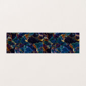 Oil Slick Business Card Visitenkarten (Innenseite Aufgefaltet)