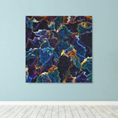 Oil Slick Canvas Print Leinwanddruck (Insitu (Holzboden))