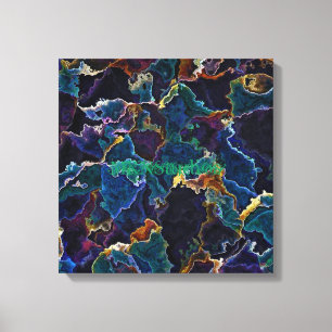 Oil Slick Canvas Print Leinwanddruck