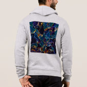 Oil Slick Hoodie (Rückseite)
