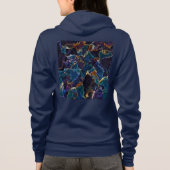 Oil Slick Hoodie (Rückseite)