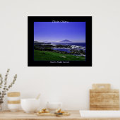 Oileán Chliara (Clare Island) Poster Print (Küche)