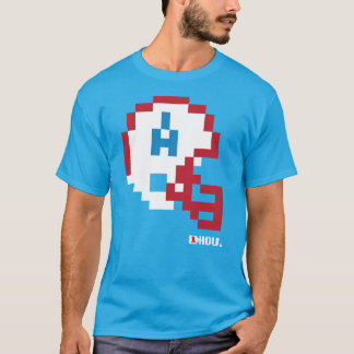 Oilers Tecmo Bowl Helmet T - Shirt