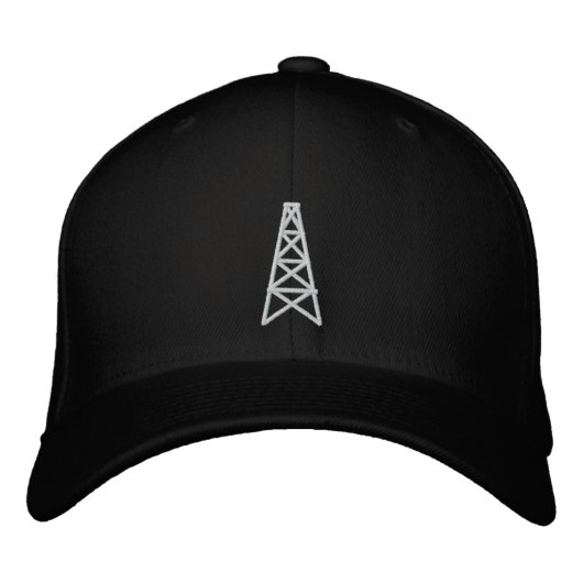 Oilfield Cap ( Rohshals ) Bestickte Kappe (Vorderseite)