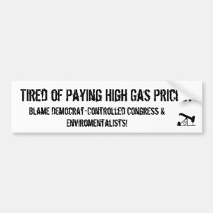 oilrigapplication, ermüdet vom Zahlen hohen Autoaufkleber