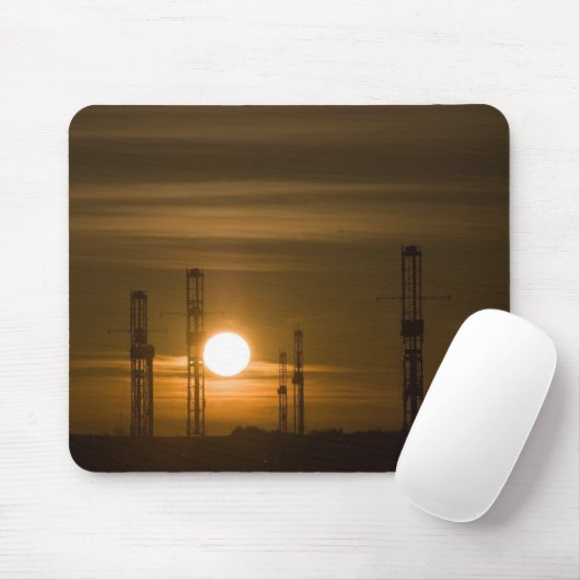 Oilrigs1 Mousepad (Mit Mouse)