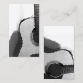 Oily Guitar Visitenkarte (Vorne/Hinten)
