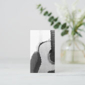 Oily Guitar Visitenkarte (Stehend Vorderseite)