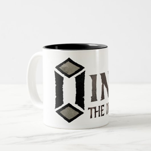 Oin Name Zweifarbige Tasse (Vorderseite Links)