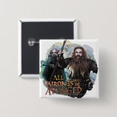 Oin und Gloin Button (Vorne & Hinten)