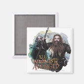Oin und Gloin Magnet (Vorderseite/Rückseite)