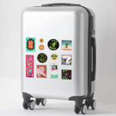 Oingo Boingo 12er Sticker-Set Aufkleber (Koffer)