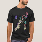 Oingo Boingo Grunge - Beängstigender Gecko Classic T-Shirt (Vorderseite)