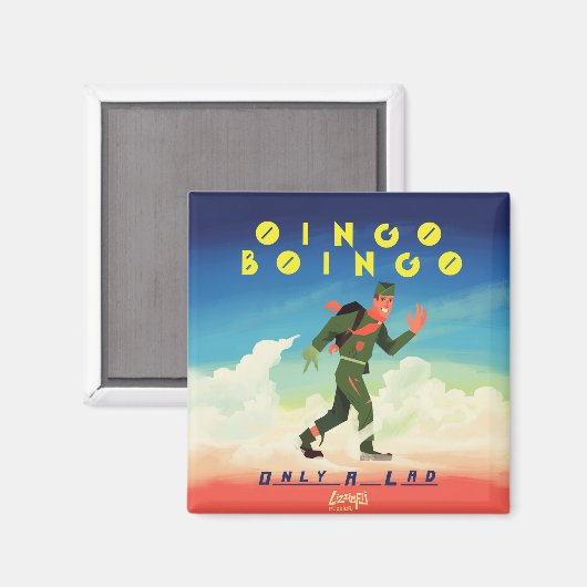 Oingo Boingo nur ein lachender Magnet (Vorderseite/Rückseite)