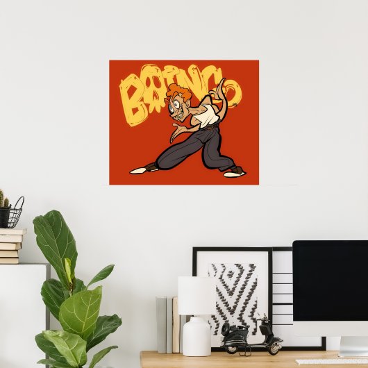 Oingo Boingo Toon Poster (Heimbüro)