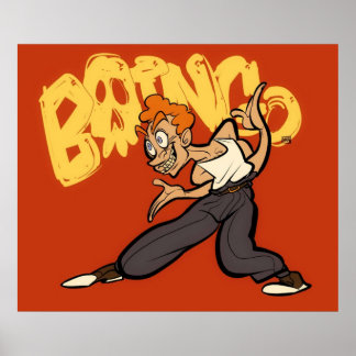 Oingo Boingo Toon Poster