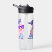 Oink aber make it fashion - Pig zitieren Trinkflasche (Rechts)