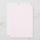 Oink Baa Cluck Moo, Farm Birthday Party for Girl Einladung (Rückseite)