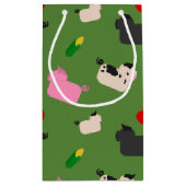 Oink Oink Hier Kleine Geschenktüte (Rückseite)