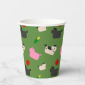 Oink Oink Hier Pappbecher (Vorderseite)