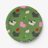 Oink Oink Hier Pappteller (Vorderseite)