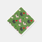 Oink Oink Hier Serviette (Ecke)