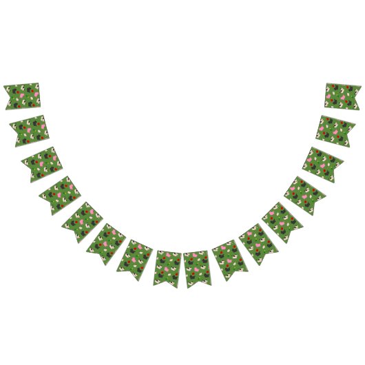 Oink Oink Hier Wimpelkette (Alle)