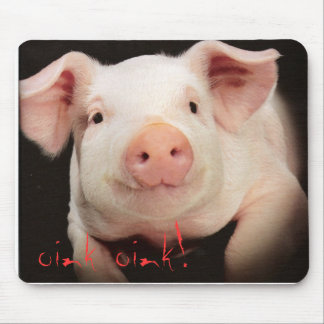oink oink! mousepad