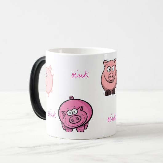 oink oink Tasse (Vorderseite Links)