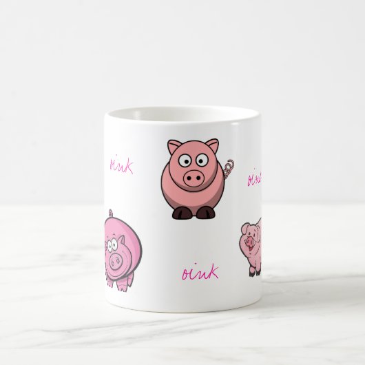 oink oink Tasse (Mittel)